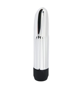 River World 14 cm'lik Metal, Titreşimi Olan ve Güçlü Vajinal A nal Vibratör Dildo