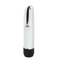 River World 14 cm'lik Metal, Titreşimi Olan ve Güçlü Vajinal A nal Vibratör Dildo