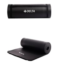 Delta Konfor Zemin 1,50cm Taşıma Askılı Pilates Minderi Yoga Matı - Siyah