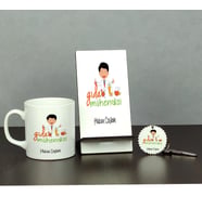 Gıda Mühendisi Üçlü Set (Kupa + Telefon Standı + Anahtarlık)