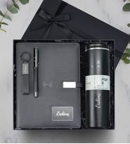 Kişiye Özel Powerbank Organizerli Premium Hediye Seti