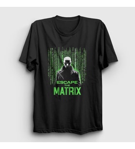 Presmono Unisex Siyah The Matrix Andrew Tate T-Shirt 450662tt