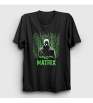 Presmono Unisex Siyah The Matrix Andrew Tate T-Shirt 450662tt