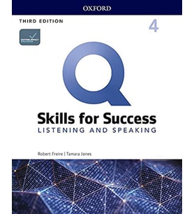 Q Skills For Success Listening and Speaking 4 ( Third (3rd) Ed.) + DVD (Cd li versiyon - KOD YOKTUR)