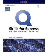 Q Skills For Success Listening and Speaking 4 ( Third (3rd) Ed.) + DVD (Cd li versiyon - KOD YOKTUR)