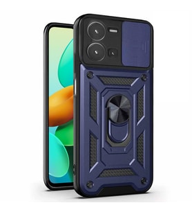 Microsonic Vivo Y35 Kılıf Impact Resistant Lacivert