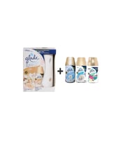 Glade Otomatik Sprey + Ipeksi Vanilya + Temizliğin Ferahlığı X Temiz Çarşaf Ferahlığı X Tropikal Floral = 3 X 269 Ml