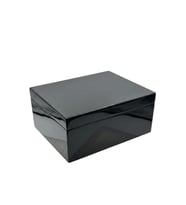 PremiumQuality Porto Alegre Siyah Sedir Humidor Puro Kutusu