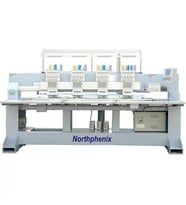 Northphenix 4 Kafa 9 İğne Nakış Makinası - 400x680mm Nakış Alanı