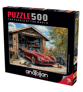 Anatolian 500 Parça Klasik Tutkusu Puzzle
