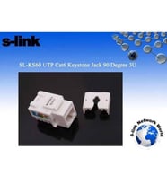 S-LINK S-LINK SL-KS60 UTP CAT6 90 DERECE 3U KEYSTONE JACK