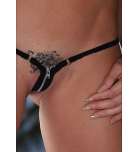 Mulvxbrf Brf02  B100934 Fermuarlı Tanga (Mulvix)
