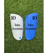 Armadura Kişiye Özel Tekmelik - Renkli-Beyaz Mavi - 1 Takım (006)