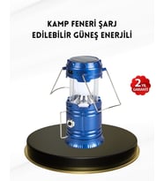 Solar Kamp Lambası Kızak Sistemli Şarjlı Taşınabilir Doğa Yürüyüşü Işığı