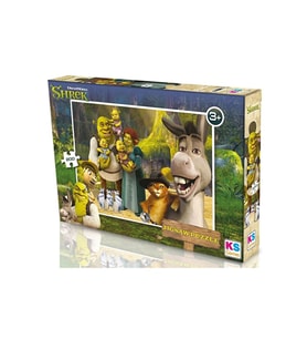 Ks Games 200 Parça 6 Yaş Üzeri Erkek Çocuk Shrek Puzzle - Sh113