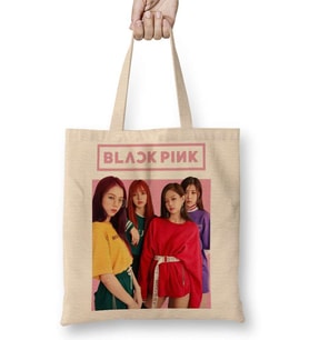 BLACKPINK IN YOUR AREA Bez Çanta Uzun Saplı