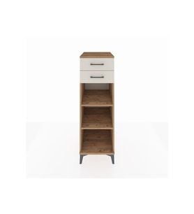 Kronos Dolap 2 Raflı 2 Çekmeceli 44x59x134 Çam-Aytaşı