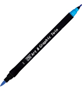 Zig Art & Graphic Twin Marker Çizim Kalemi 34 Light Blue 