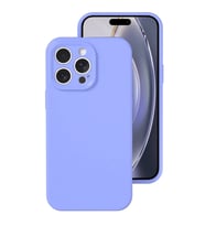 Apple iPhone 16 Pro Kılıf Nano içi Kadife Silikon - Lila