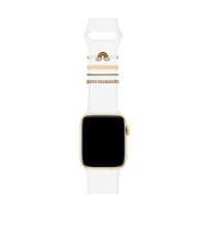 Apple Samsung Oppo Huawei Haylou Watch Kordon Aksesuarı Süsü Charm Seti Taşlı (Karışık)