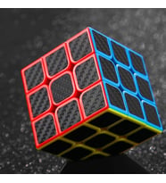 VİP KALİTE FİBER KARBON 3X3 ZEKA KÜPÜ 3X3 SABIR KÜPÜ 3X3 FİBER CARBON RUBİKS CUBE AKIL OYUNLARI