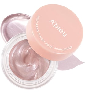Islak ve Doğal Görünümlü Jel Aydınlatıcı A'PIEU Juicy Pang Glossy Jelly Highlighter No:2 Pink Shell