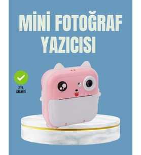 Anında Baskı ve Yüksek Çözünürlüklü Çift Lensli Fotoğraf Makinesi