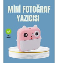 Anında Baskı ve Yüksek Çözünürlüklü Çift Lensli Fotoğraf Makinesi
