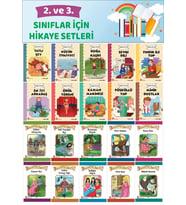 2.ve 3.Sınıflar İçin 20 li Hikaye Seti 2 (48-64 Sayfa) (Karışık)