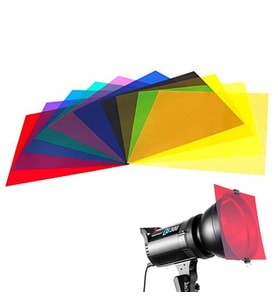 Gdx Jelatin Filtre (Yeşil, Mavi, Kırmızı, Sarı, Mor)