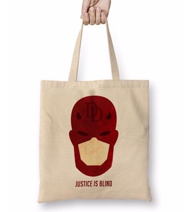 Daredevil A justiça E Cega Bez Çanta Uzun Saplı