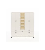 Kronos Dolap 9 Raflı 10 Çekmeceli 2 Askılı 220x59x243 Aytaşı-Aytaşı/Aytaşı