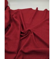 DÖKÜMLÜ KETEN KUMAŞ (Bordo)
