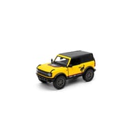 Kinsmart 2022 Ford Bronco w/ printing (Hard Top) Sarı 1/34 Model Araba