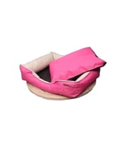 Yıkanabilir Pembe Yatak, 55x50x18cm, Konfor ve Şıklık Bir Arada