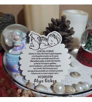 Söz-Nişan-Nikah-Kına-Bebek Hediyelik Ahşap Magnet