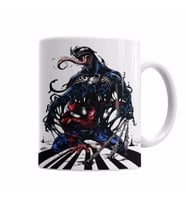 Spiderman Venom Marvel   Kupa Bardak Porselen