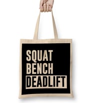 Squat Bench Deadlift Powerlifting Bodybuilding 04 Bez Çanta Uzun Saplı