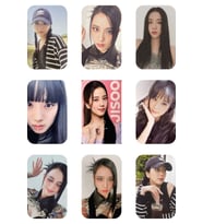 Blackpink "born Pink Jisoo" 8 Adet Fotokart (HEDİYE İMZALI KART)