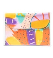 El Boyama Odak Serisi Large Özel Clutch Çanta