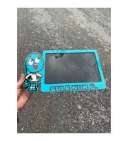 MOTORSİKLET PLEKSİ PLAKALIK Özel Tasarım (Gumball)