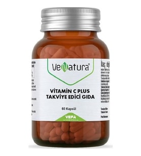 Venatura Vitamin C Plus 60 Kapsül