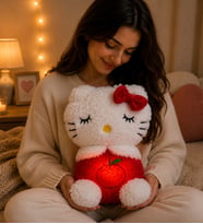 Nefes Alıp Veren Işıklı Sevimli Hello Kitty Sevgiliye,Arkadaşa Hediye