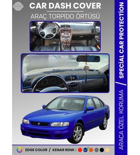 NISSAN MAXIMA A32 (1995-2000) Torpido Örtüsü Panel Koruma Araca Özel UV Koruma Kaymaz Kolay Montaj