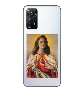 Redmi Note 11 Pro Uyumlu Lana Del Rey Desenli Şeffaf Telefon Kılıfı