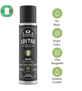 İntimateline Luxuria Lovtail Mojito Aromalı 60 ml Kayganlaştırıcı Jel