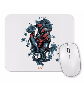 Mao e Cruz Mouse Pad