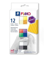 Staedtler Fimo Effect Polimer Kil Seti 12 Renk x 25 gr. 