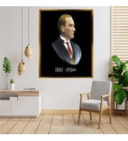 ÇERÇEVELİ ATATÜRK TABLO S678