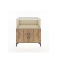 Hyperion Şifonyer 2 Raflı 2 Kapaklı 88x44x96 Aytaşı-Çam
